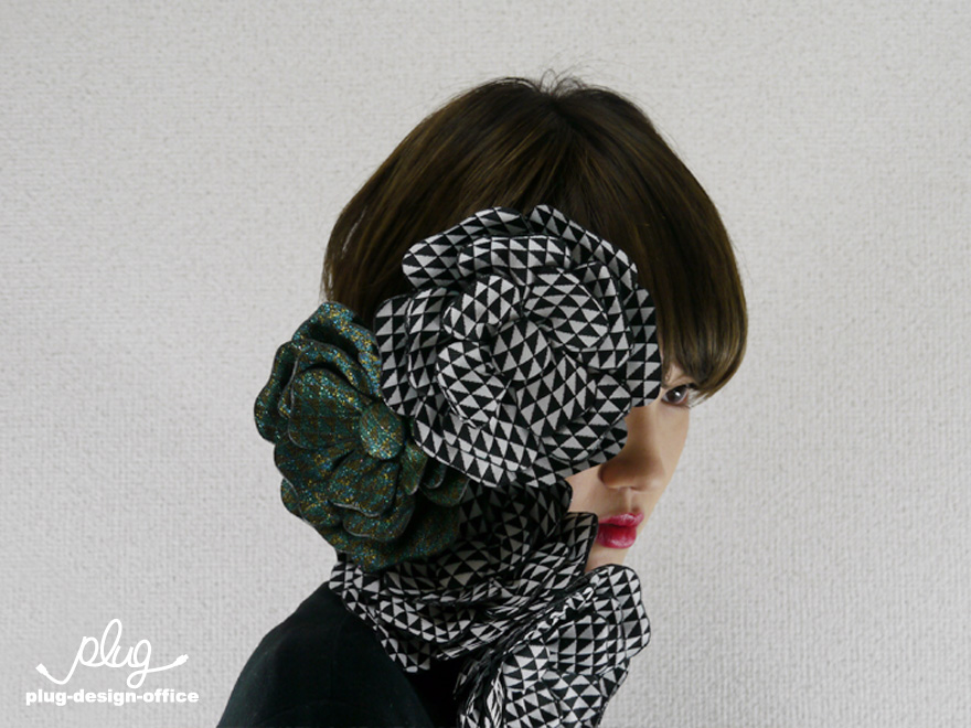 collection「金と緑 三角と四角」/ 2013